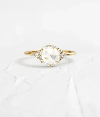 Rose cut discount diamonds for sale
