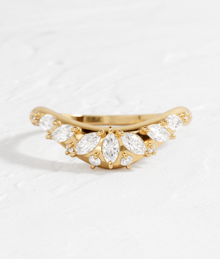 Lace Edge Ring  Stackable Wedding Band by Melanie Casey
