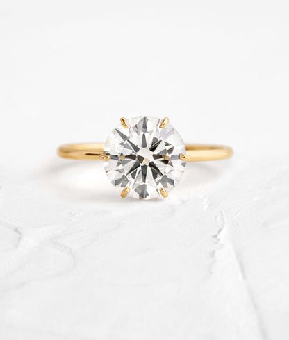 Round shaped cheap ring